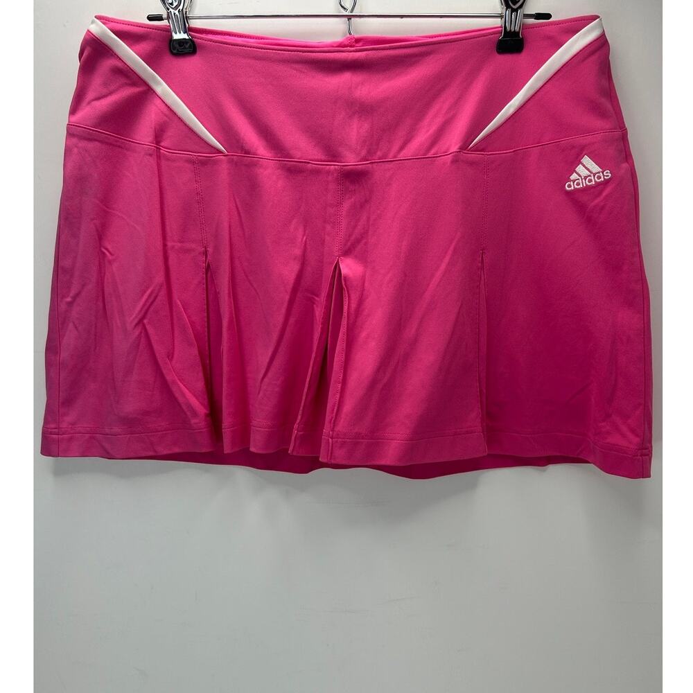 Adidas Activewear Climalite Golf Skort Pink Women's Medium Shorts Athleisure